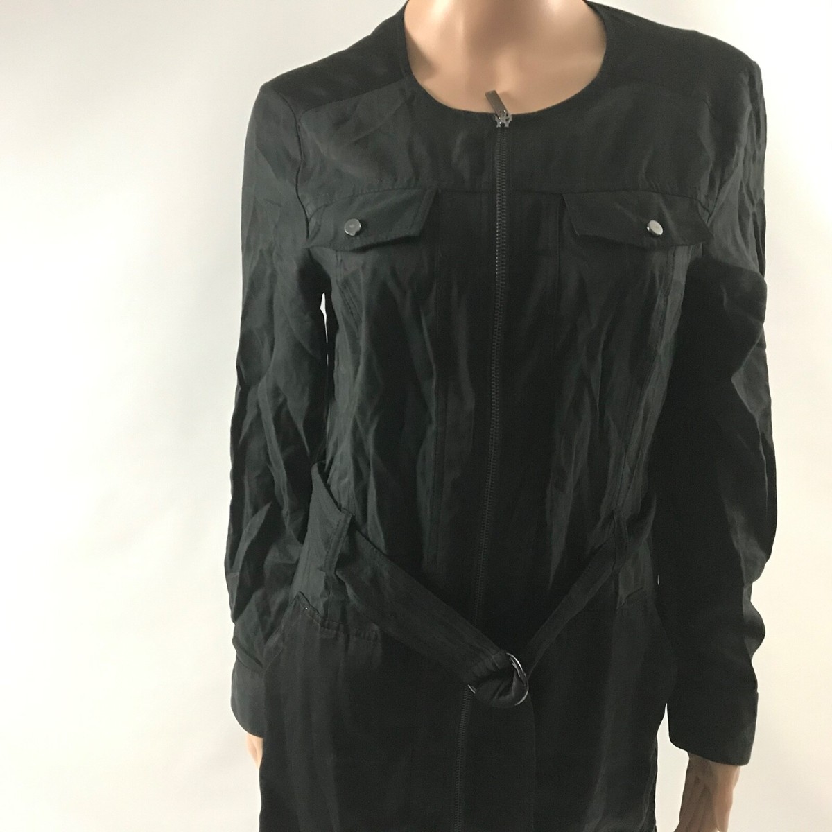 関税送料込【KAREN MILLEN】テーラードコントラストドレス 黒 関税送料込【KAREN MILLEN】テーラードコントラストカラードレス
