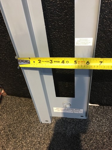 MURRAY DEAD FRONT COVER 125A 120/240V 1PH 12 SPC LONG 22 3/4 WIDE 6 1/2 - Picture 3 of 4