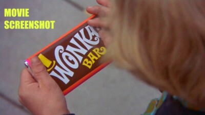 チャーリーとチョコレート工場 Wonka Bar 映画プロップ ウォンカバー