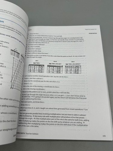 Zearn Math Grade 5 Teacher Edition Set Missions 1-6 & Assessments Key READ - Foto 19 di 23