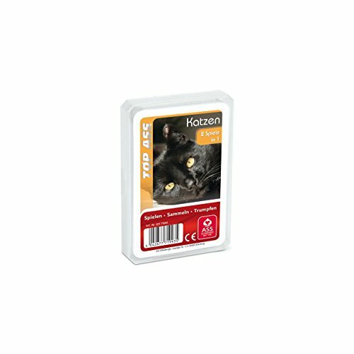 ASS Altenburger 22571993 - Gioco di carte "Top Ass Katzen, Trumpf und (B2Y)