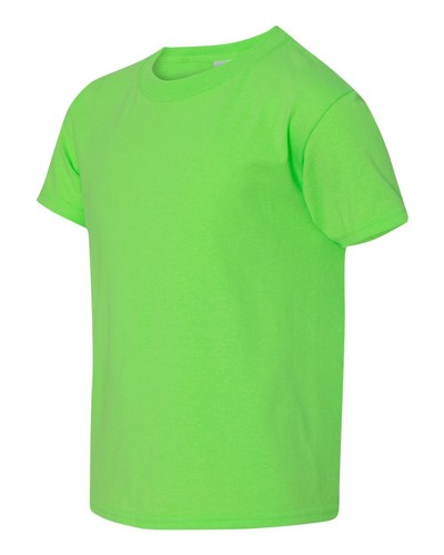 NEW Gildan YOUTH Heavy Cotton Plain Crew Neck Short Sleeves T-Shirt 5000B - Picture 104 of 152
