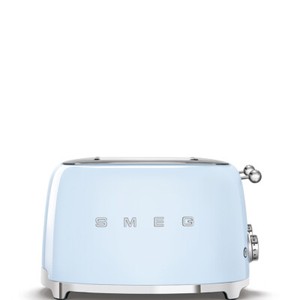 Smeg TSF03PBEU Toaster Tosta Brot 4 Fächer 4 Scheiben Jahre '50 Blau 2000 W