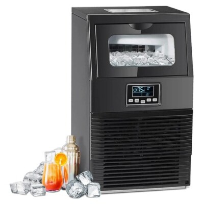 Ice Maker Undercounter Ice Machine Commercial 11~20 Minutes per Cycle 88 lbs Ice