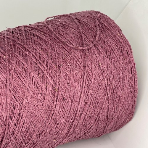 100% BOURETTE SILK Cone Yarn Burgundy Beige FINGERING WEIGHT *USA TARIFF FREE* - Picture 10 of 10