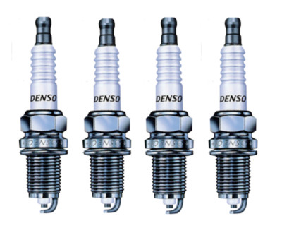 DENSO Standard Spark Plugs K20PR-U11 set of 4 from JAPAN