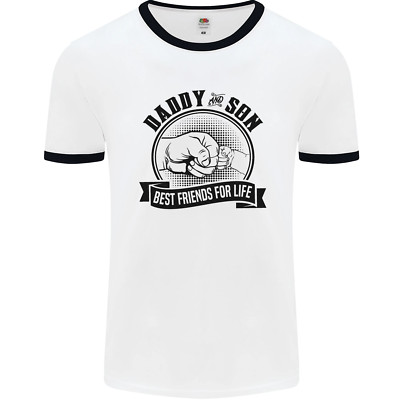 Daddy & Son Best Friends Fathers Day Mens Ringer T-Shirt