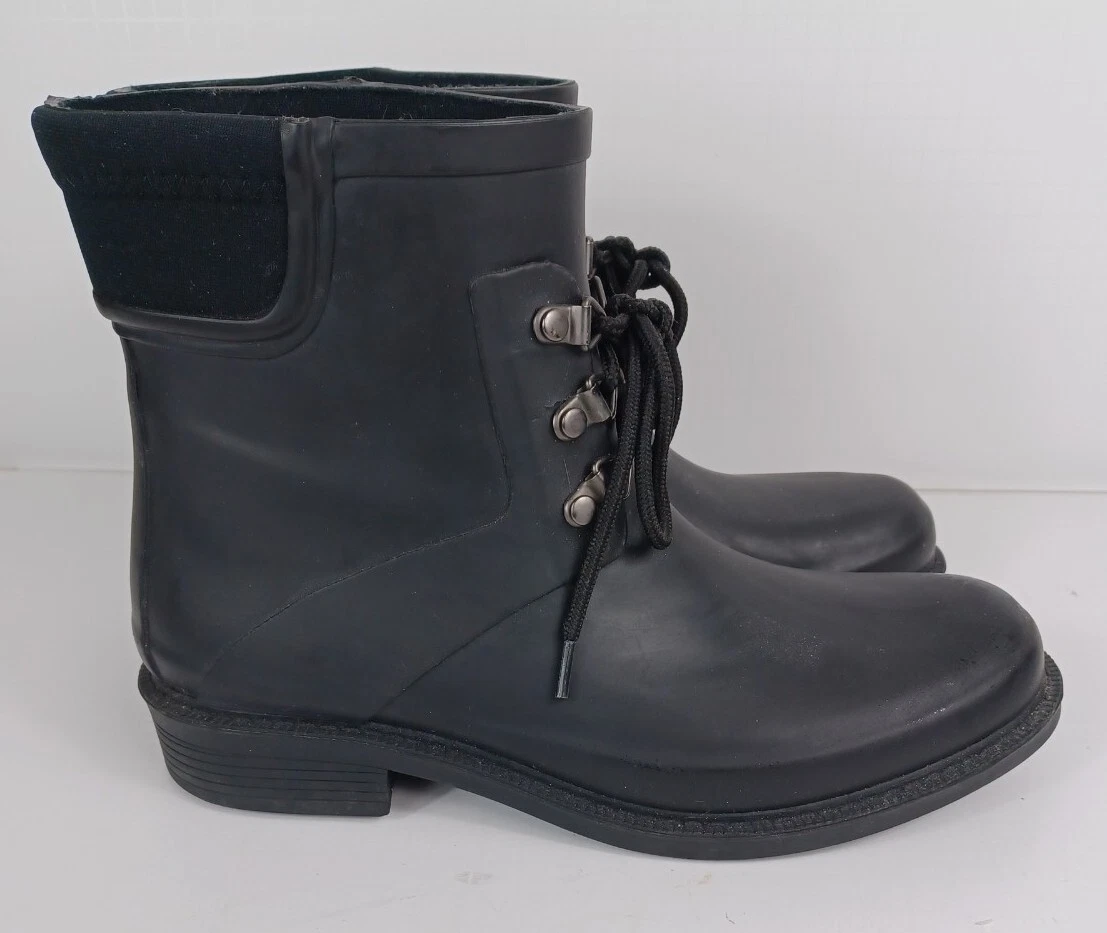 Merona Women s Black Weatherproof Boots Size 8 Warm Dry Rain or