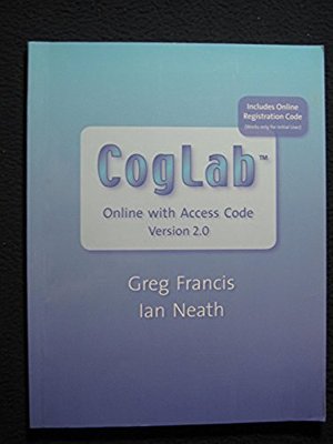 CogLab Online Version 2.0 by Francis, Greg; Neath 9780495107781| eBay