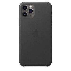Apple iPhone 11 Pro Leder Schutzhülle - Schwarz (MWYE2ZM/A)