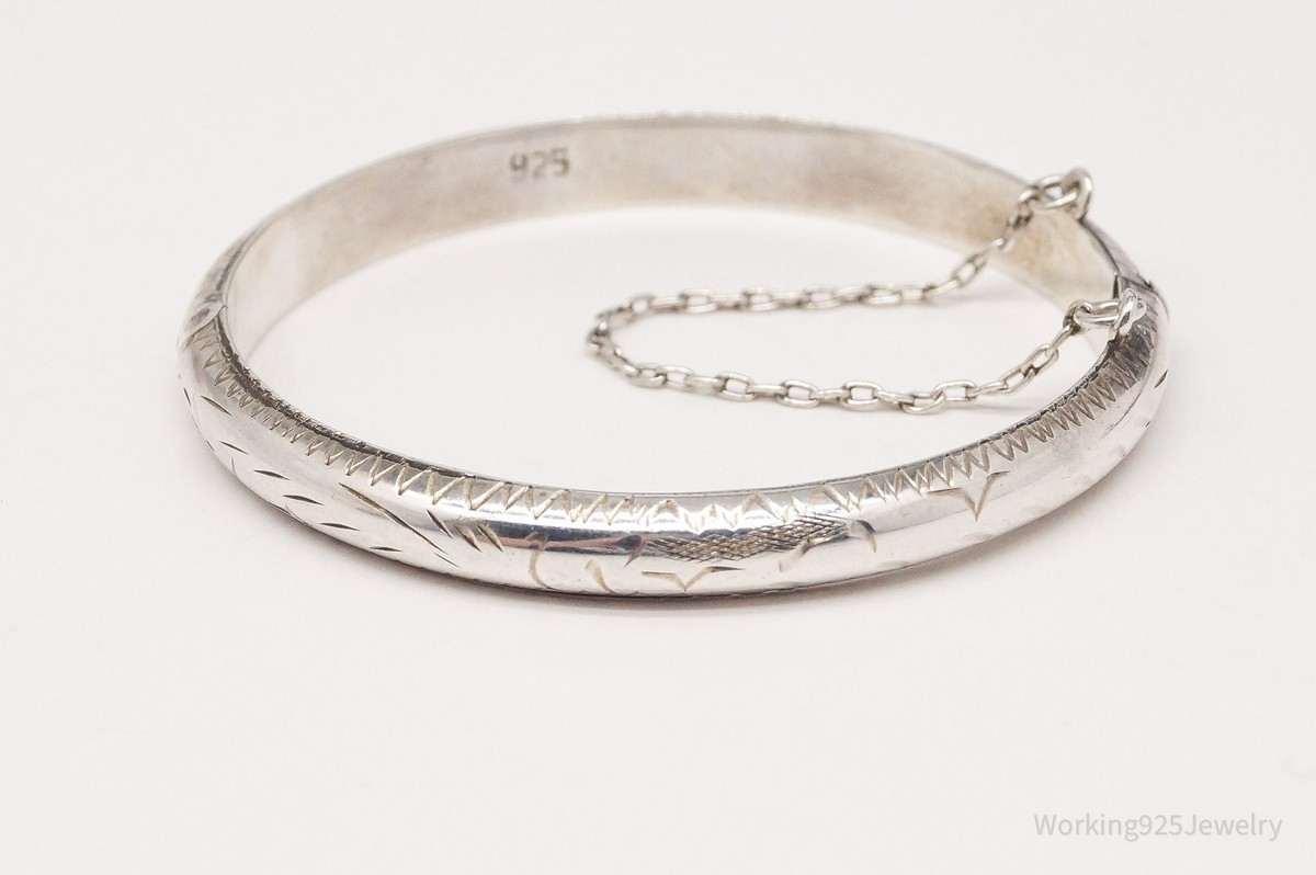 vintage silver bangle　Bracelet　バングル　925 s-l400.jpg