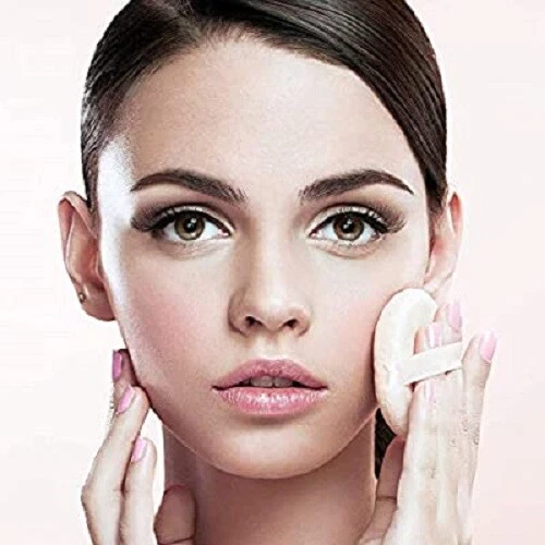 123C Mehron Logo Powder Puff makeup accessory face paint beauty fashion stage TV - Image 3 of 4