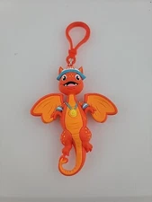 3.5" Kids American Heart Association Keychain Frankie Dragon Challenge Clip