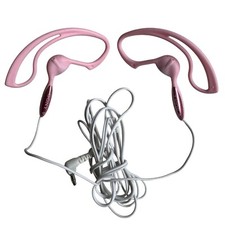 Sony Walkman SPORT Running EARHOOK HEADPHONES Earphone - PINK MDR-J10