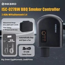 INKBIRD Digital BBQ Controller Oven Thermometer Wi-Fi Bluetooth Smoker Fan Grill