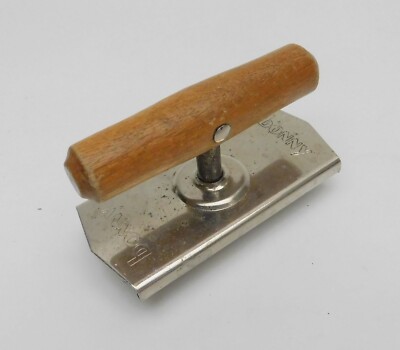 Vintage Edlund BONNY Top Off Jar & Bottle Screw Top Opener w Wood