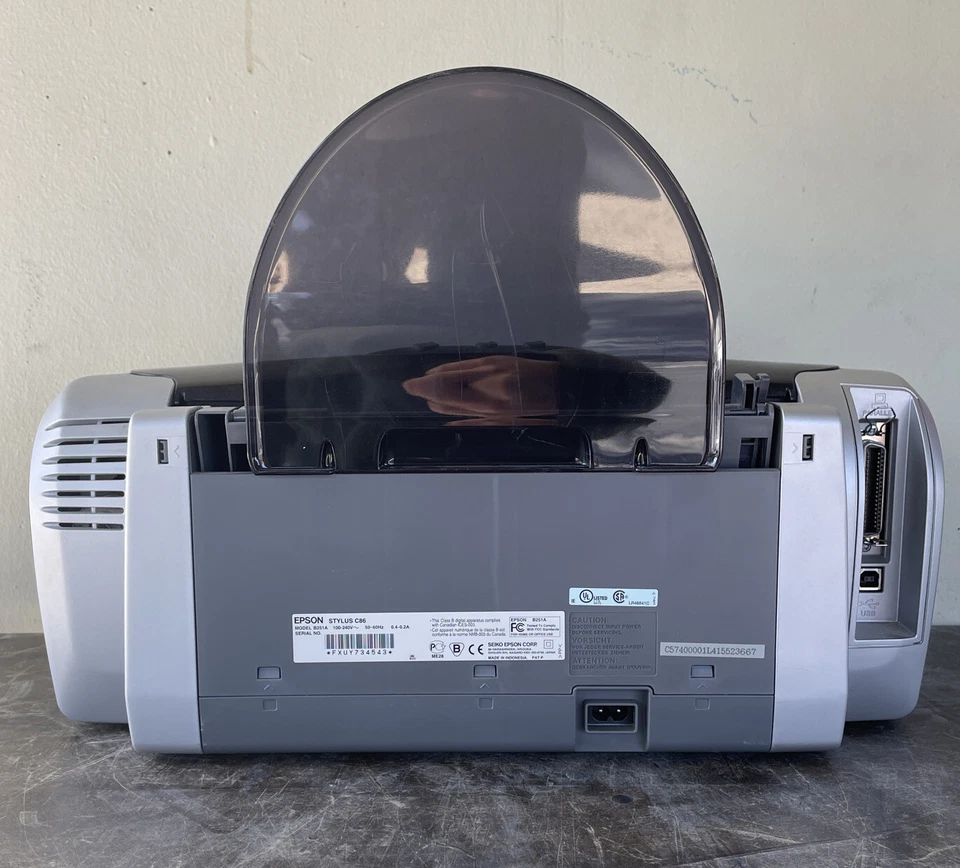 Epson Stylus c86 Inkjet Printer - For Part Not working - Image 3 of 4
