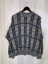 SW Casuals Vintage Knit Grandpa Sweater Mens Unisex XL-11724