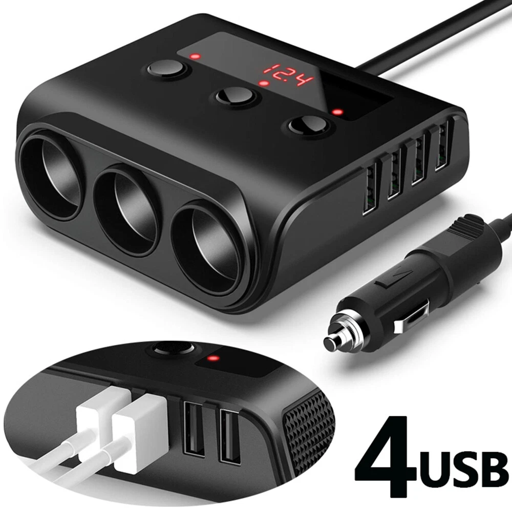Multi usb car charger adapter deals