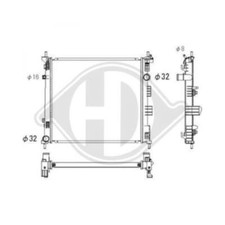 Radiateur Nissan NV200