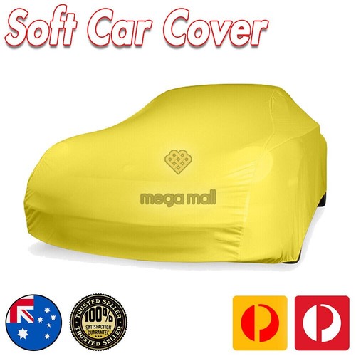 Show Car Cover Non Scratch for Holden VE VF VF2 Omega Evoke Wagon Soft Yellow - Picture 3 of 12