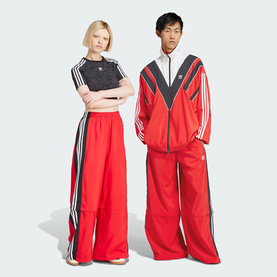 トラックパンツ・ジャージ IONSEOUL Large Track Wide Training Pants JE184 adidas WMNS Rasant Cut Line Track Pant Collegiate Red JY4616