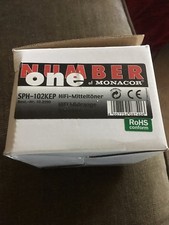 NUOVO ORIGINALE Monacor SPH102KEP altoparlante da studio mid range 120 W 8 Ω