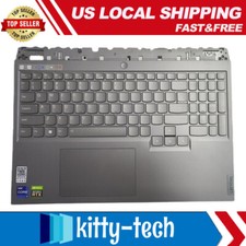 New For Lenovo Legion 5 Pro 16IAH7 Palmrest RGB US Keyboard Touchpad 5CB1H18356