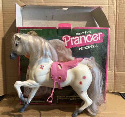 Mattel 7263 Barbie Dream Horse Prancer Prince Box Cavallo Anni 80