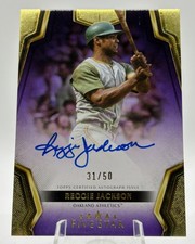 2024 TOPPS FIVE STAR REGGIE JACKSON PURPLE AUTO /50 ATHLETICS