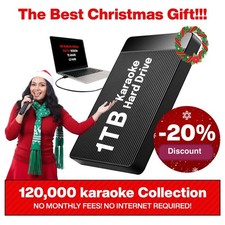 Karaoke English 120K Songs in a HD with Professional System Best Software