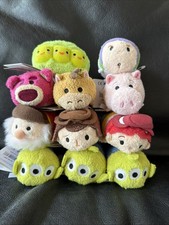 Lot of 11 Disney Tsum Tsum Toy Story Characters 3.5" Mini Plush Buzz Woody NWT