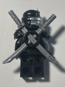 LEGO Ninjago General Cryptor Minifigure njo0221 70596 With Katanas