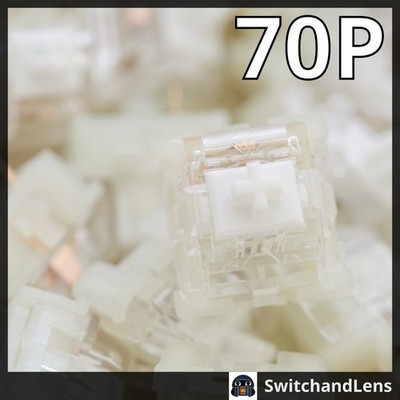 Hand Lubed KTT Kang White V3 45p,70p Linear Switches