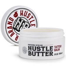 Hustle Butter Tattoo Aftercare 5Oz Tattoo Balm, Heals  Protects New Tattoos And