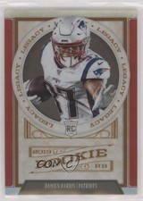 2019 Panini Chronicles Legacy Update Rookies Red /99 Damien Harris #204 0s23