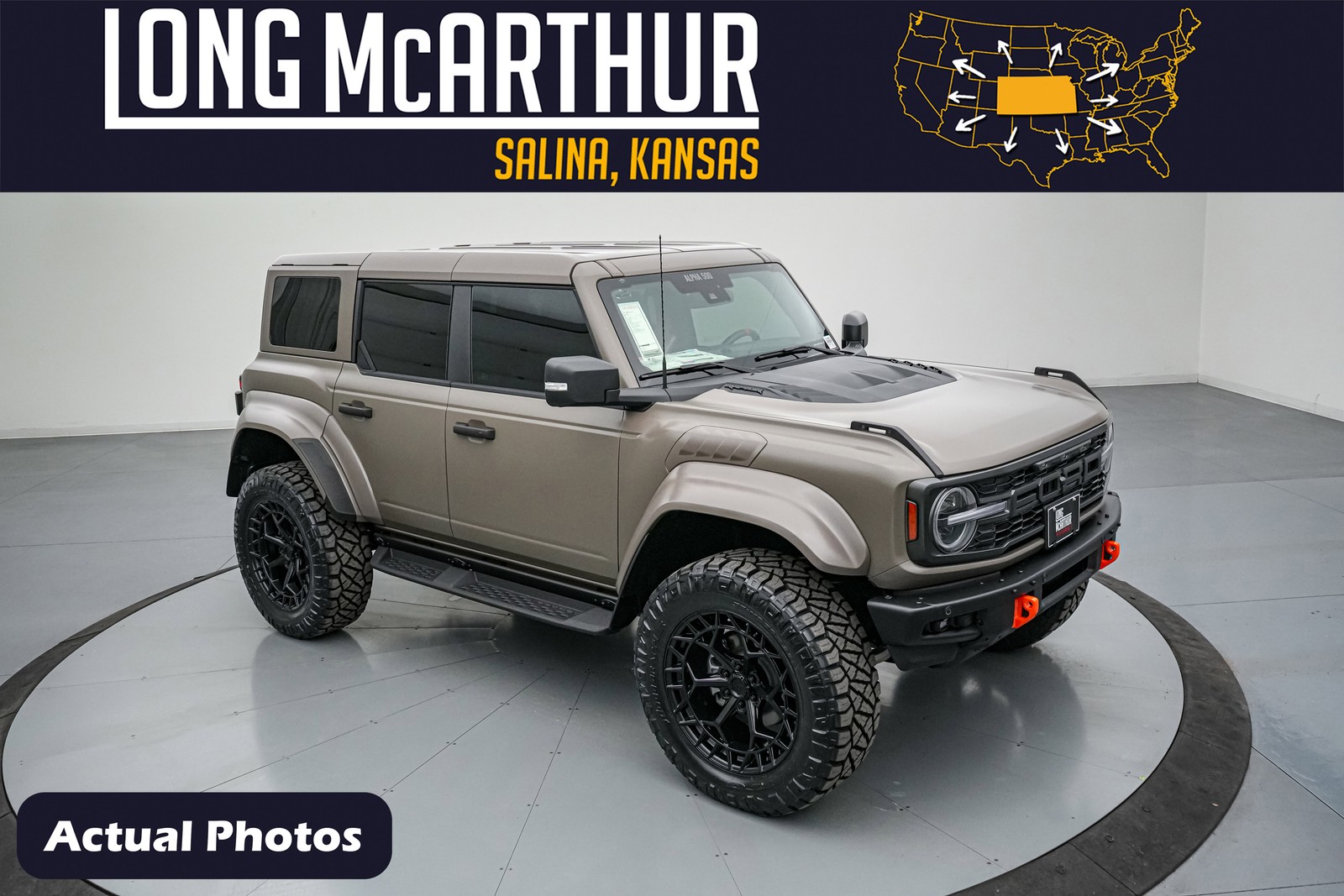 2025 Ford Bronco Raptor Alpha 500 455HP Stealth Wrap PPF...