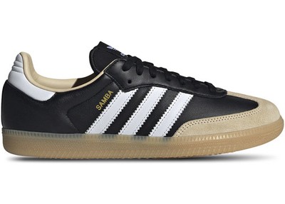 Size 5.5 - adidas Samba OG Core Black Cloud White Gum JS3832