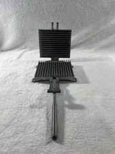 Antique Manual Meat Tenderizer Tool Hand Press Industrial Cast Aluminum Rare VTG