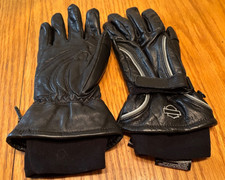 Harley Davidson Womens Leather Gloves. Size Med. Excellent Condition.