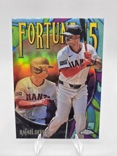 2025 Topps Chrome Update Rafael Devers Fortune 15 #F15-12 San Francisco Giants