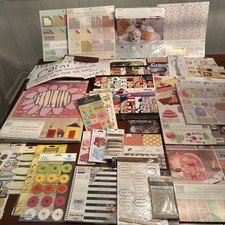 HUGE Scrapbookng Lot Paper, albums, project pads,stickers, kits, embellishments.