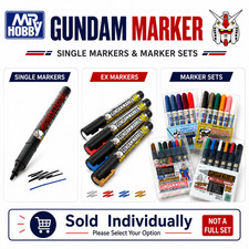 Gunze GSI Mr.Hobby Gundam Marker Gunpla Pen (Multiple Options) For Model Kit