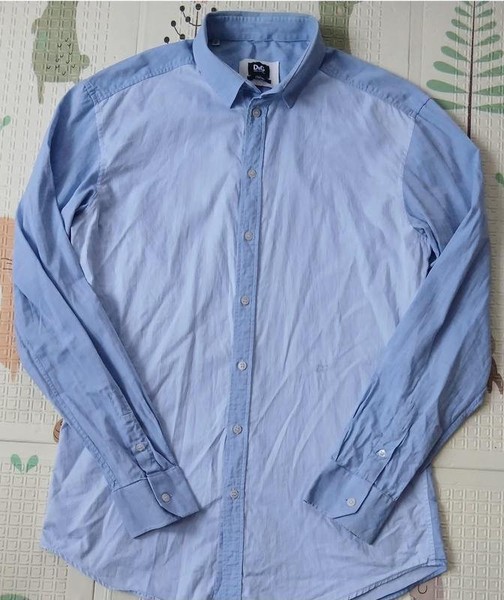 Men Dolce & Gabbana Shirt Blue 40 /L / 48