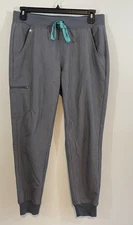 FIGS ZAMORA 2.0 Joggers scrub pants womens sz medium Gray W18SW2005