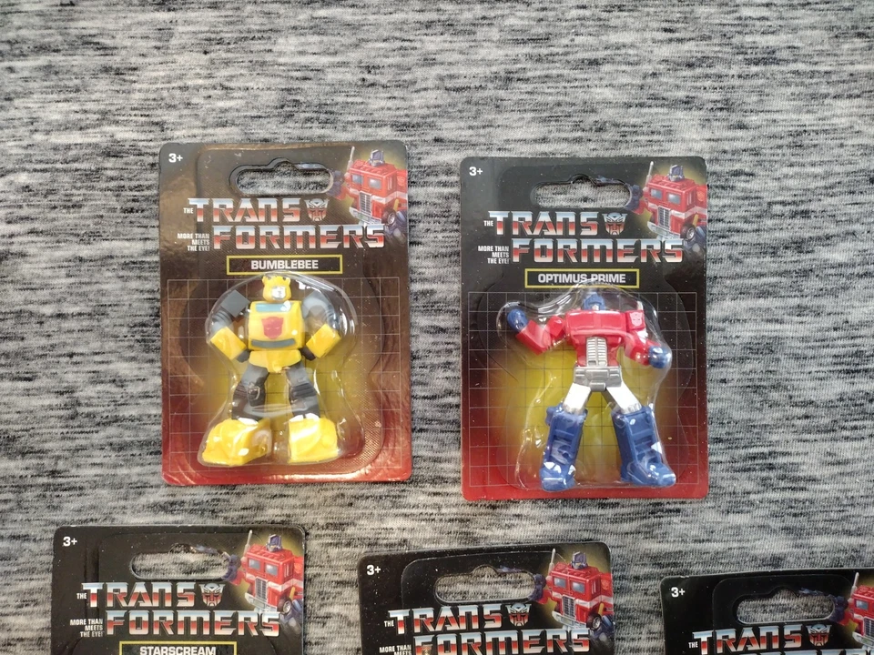 Transformers SET 5 Optimus Megatron Mattel Micro Collection figures Cake Topper - Image 2 of 4