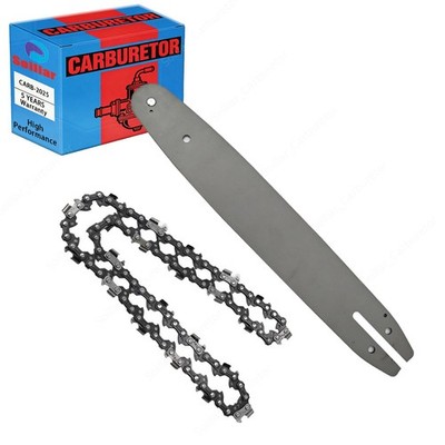 12 Inch V-MODEST Bar 1/4''-043-64DL Universal Mount Chainsaw For Echo Poulan