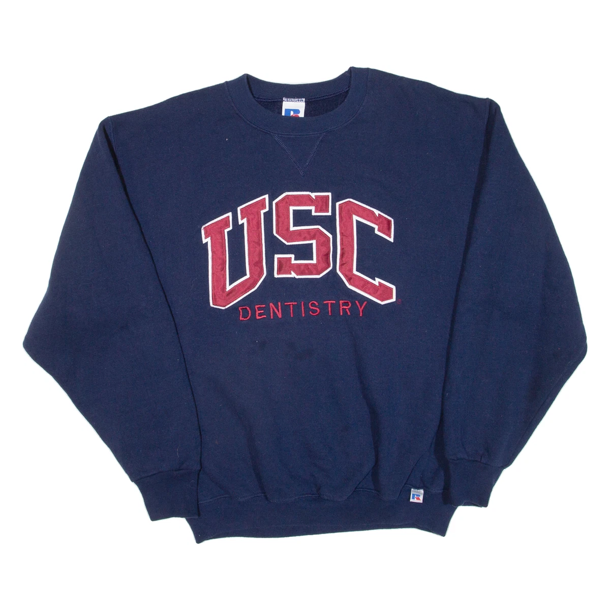 Pull à Capuche Garçon Russell Athletic – Taille 14-15 Ans – Bleu, Coton – Bon état