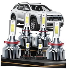 Driving Light Bulbs Set Fit For 2007-2015 Chevy Tahoe For Tahoe 2007-2015 6pcs