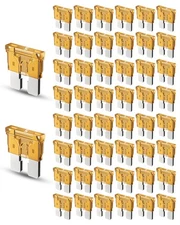 50pcs 5A Standard Car Fuses 5 AMP Automotive Fuses Blade Fuse  RV/Truck/SUV #171